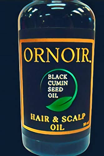 Ornoir Hair and Scalp Oil for Hair Treatment & Hair Growth, Black Cumin Seed Oil for Hair Repair, Hair Loss and Frizz Control