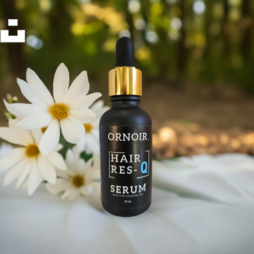 ORNOIR HAIR RES-Q Oil Serum Promotes Hair Growth, Supports Thinning Hair and Hair Loss, for Strong, Silky, Soft, and Nourished Hair.