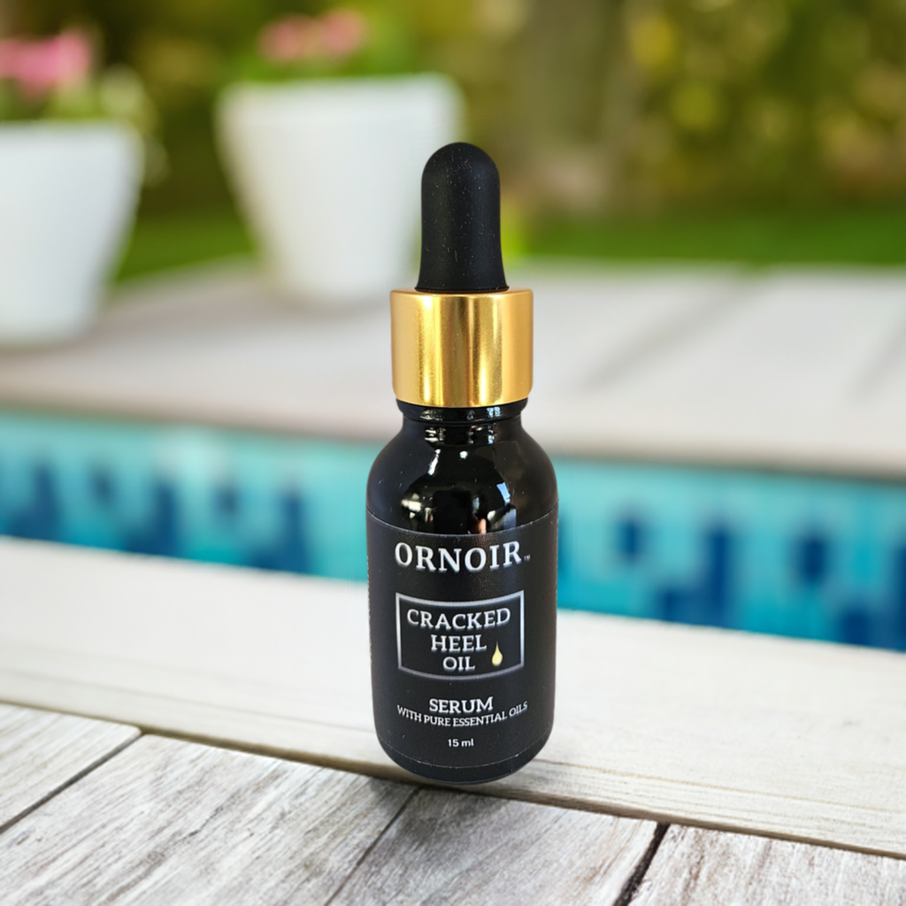 Ornoir Cracked Heel Oil Serum | For soft, Smooth Heels |All Natural and Vegan