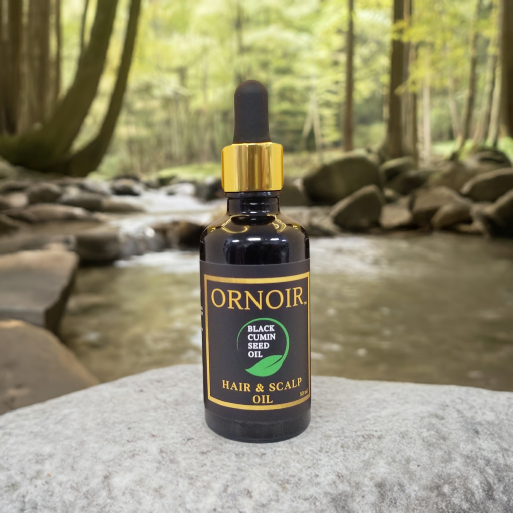 Ornoir Hair and Scalp Oil for Hair Treatment & Hair Growth, Black Cumin Seed Oil for Hair Repair, Hair Loss and Frizz Control