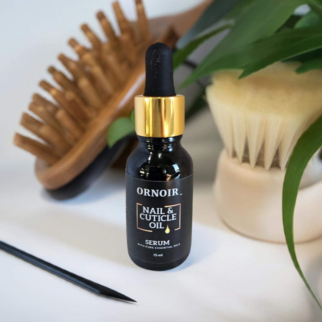 Ornoir Nail & Cuticle Oil Serum | Promotes Overall Nail and Cuticle Wellness with Potent Essential Oils Soothing for Dry Damaged Nails and Cuticles
