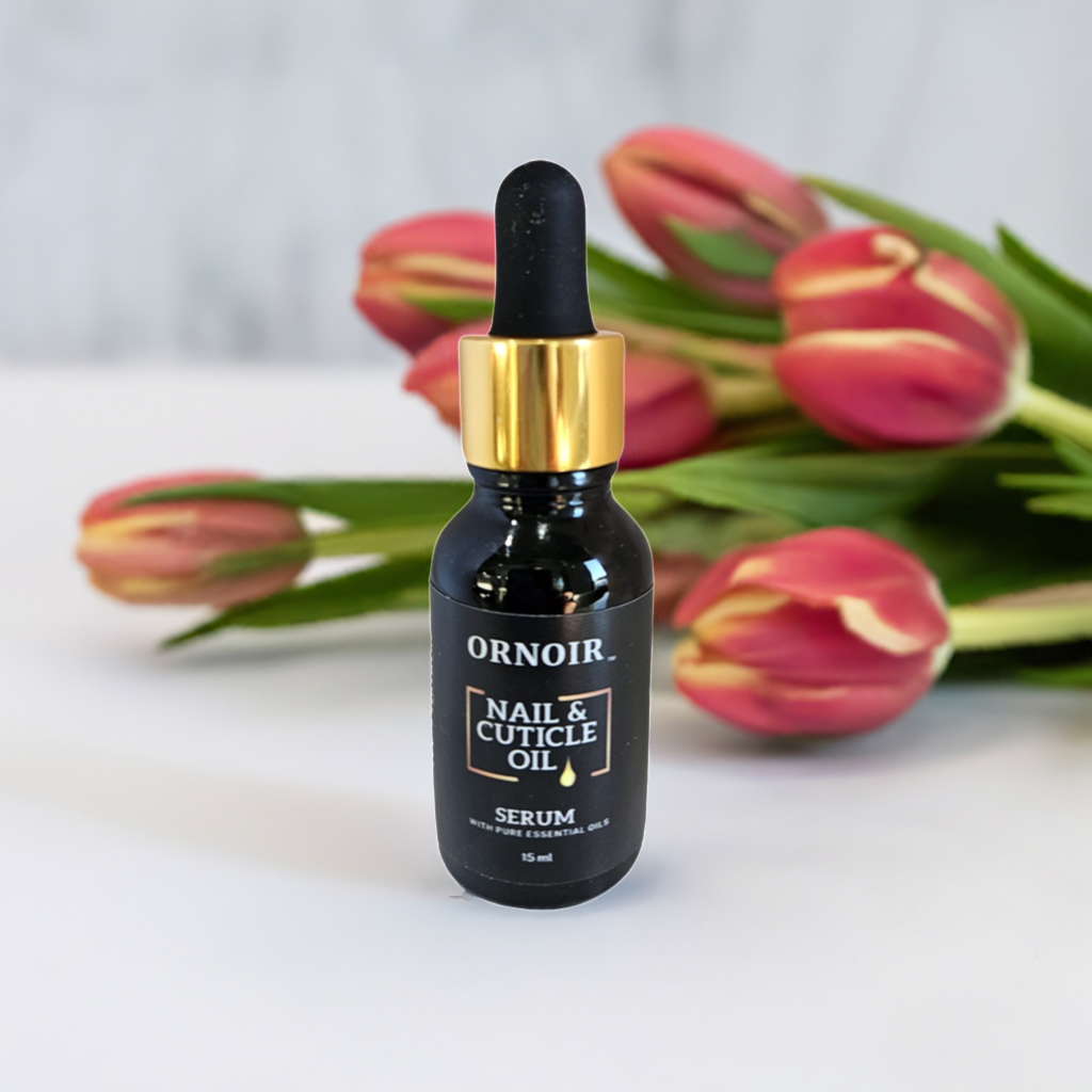 Ornoir Nail &amp; Cuticle Oil Serum | Promotes Overall Nail and Cuticle Wellness with Potent Essential Oils Soothing for Dry Damaged Nails and Cuticles