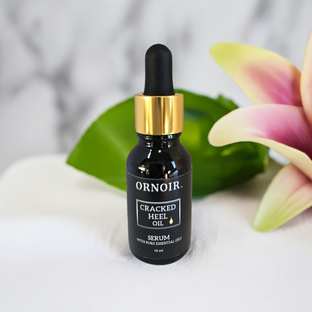 Ornoir Cracked Heel Oil Serum | For soft, Smooth Heels |All Natural and Vegan
