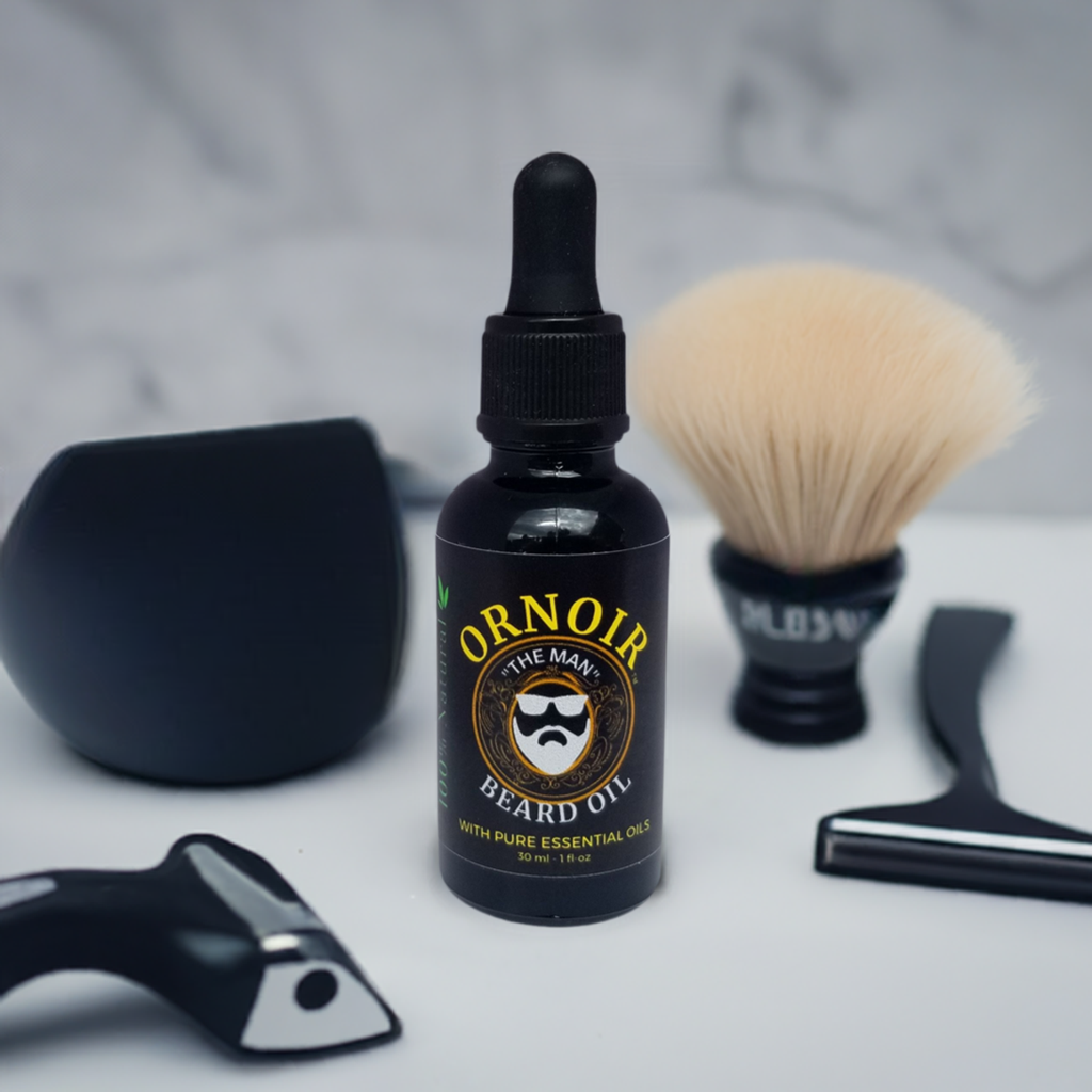 Ornoir Beard Oil | Promotes Overall Beard Wellness | Supports Smooth, Soft, and Groomed-Looking Beard | Hydrates and Conditions Beard