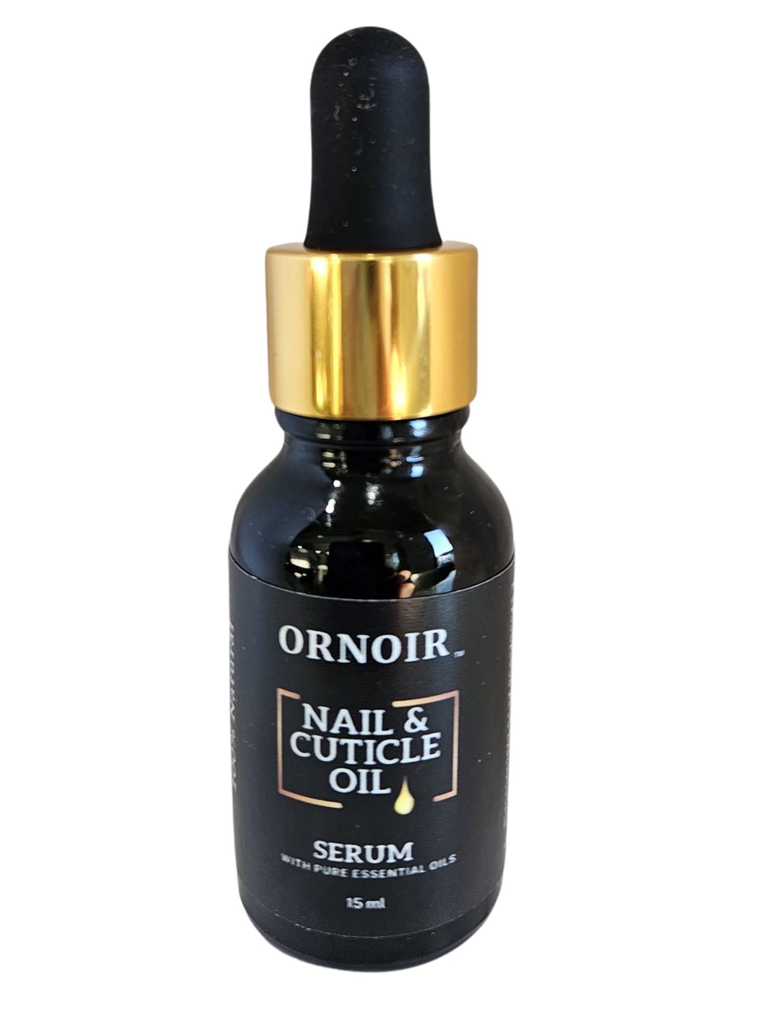 Ornoir Nail &amp; Cuticle Oil Serum | Promotes Overall Nail and Cuticle Wellness with Potent Essential Oils Soothing for Dry Damaged Nails and Cuticles